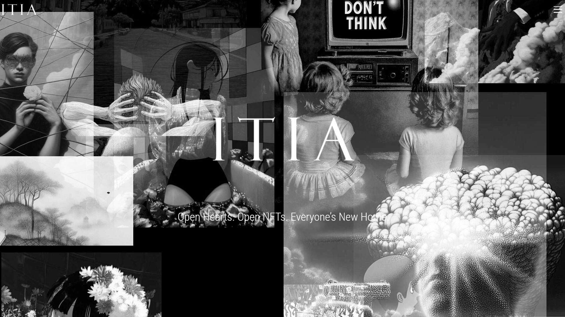Referenzprojekt: ITIA – I Think It's Art — Website von Konrad Griesser